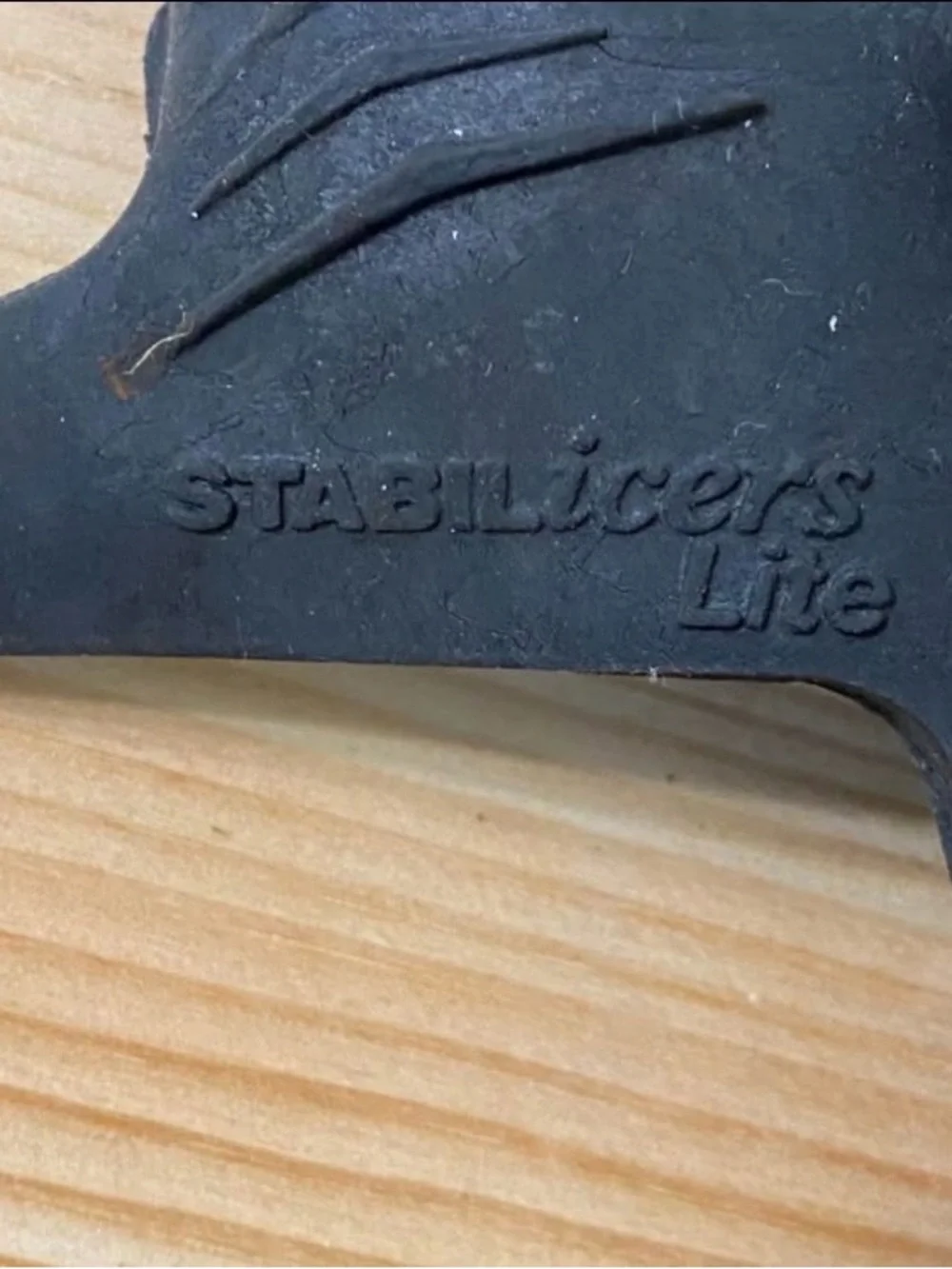 STABILicers Lite Ice Cleats Over Shoes Black Traction Gear Made in USA Size XL